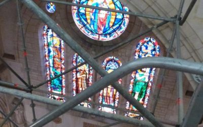 Restauration de la coupole et de la croix de guerre